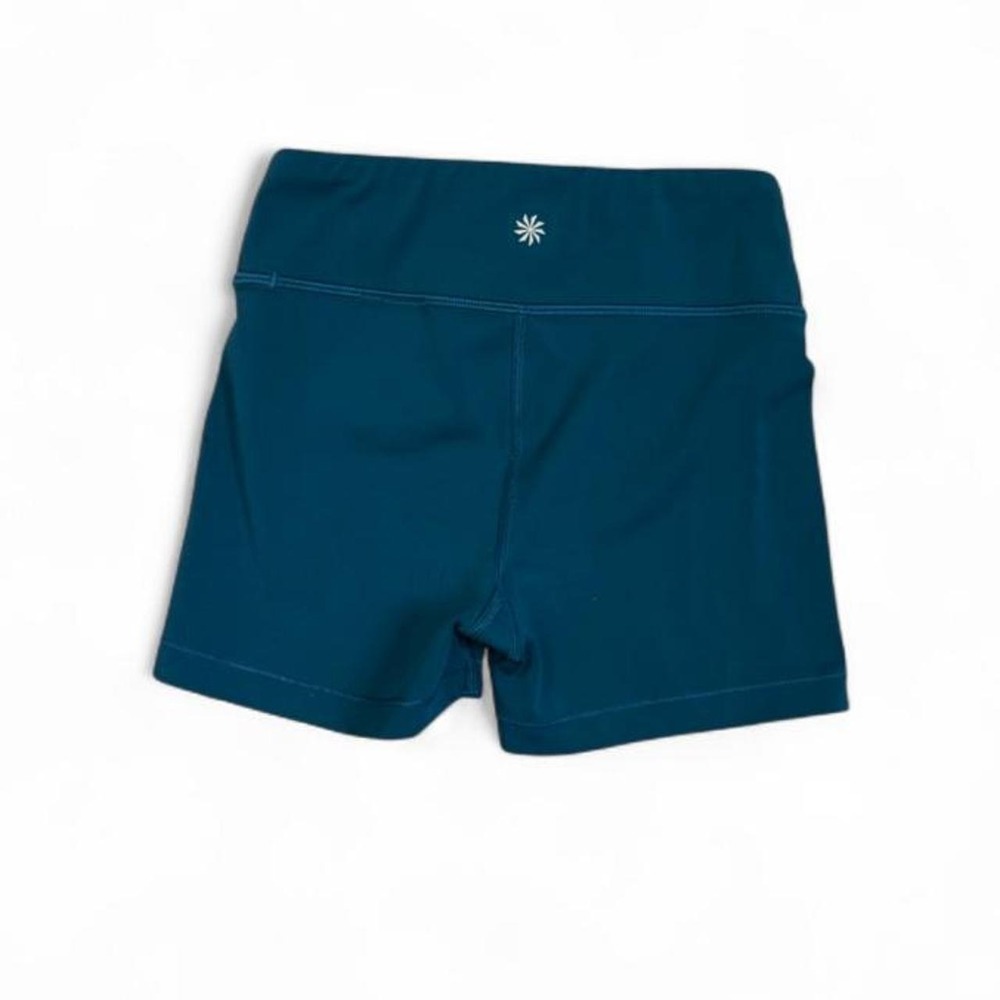 Athleta Girl Chit Chat Stretchy Athletic Compression Shorts Teal – Size M